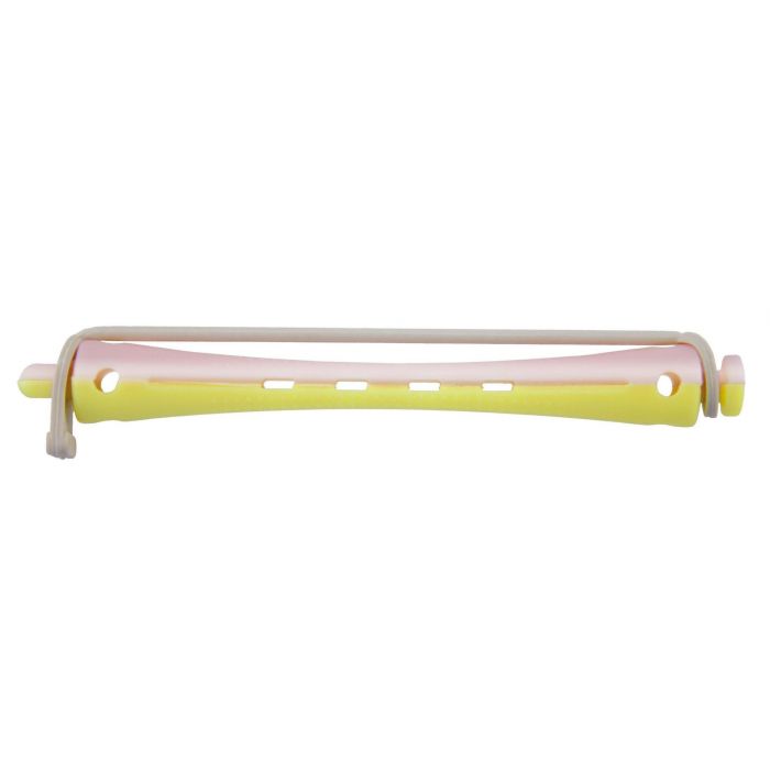 Comair Permanentwikkels lang geel/roze 8mm 12 stuks main product photo