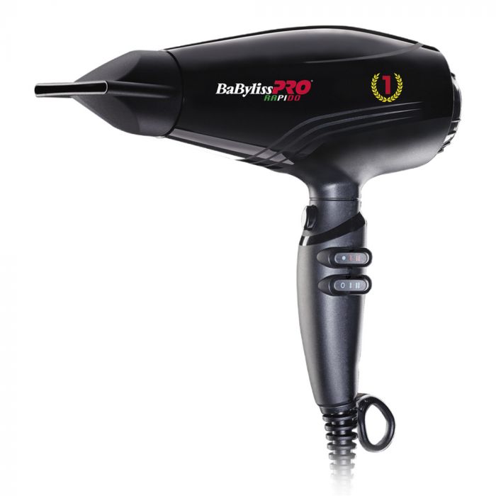 Babyliss PRO Föhn Rapido zwart 2200W main product photo