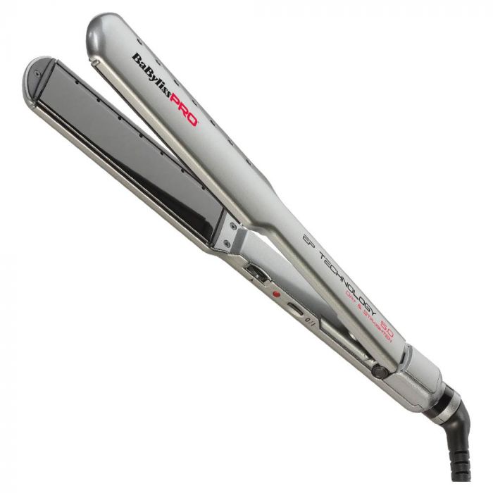 Babyliss PRO Dry & Straight Stijltang Zilvergrijs 60W main product photo