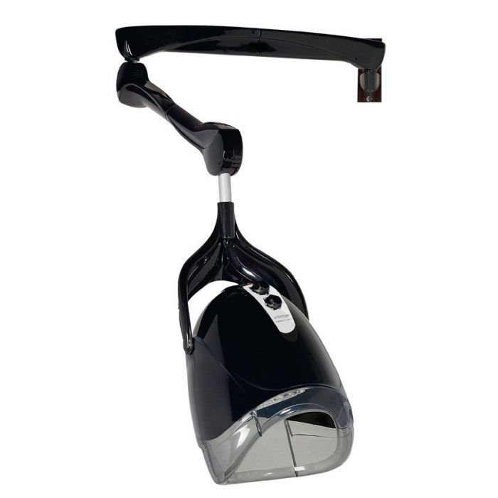 Comair Droogkap eivormig met wandarm zwart 1000W main product photo