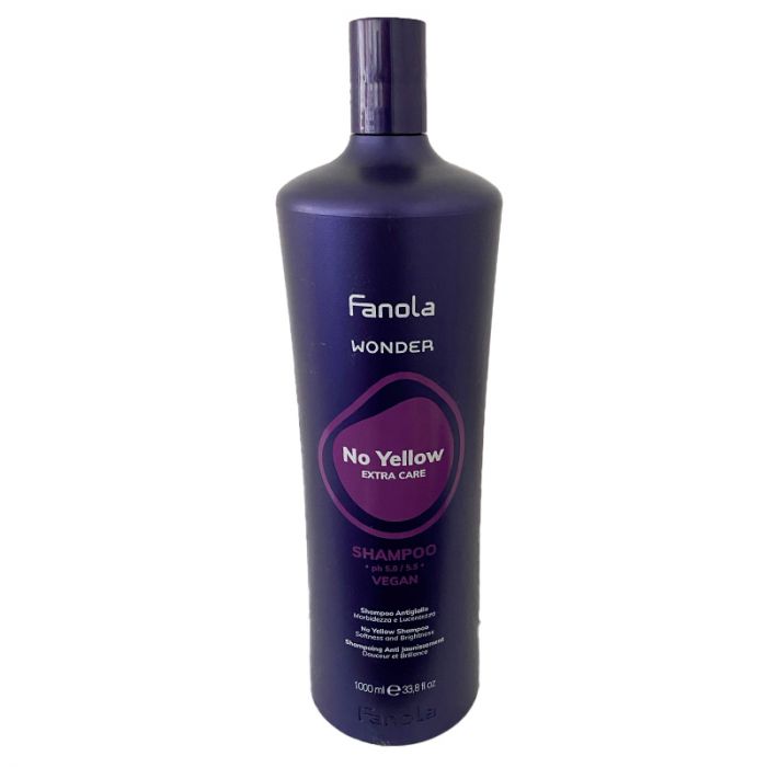 Fanola Wonder No Yellow Shampoo 1000ml main product photo
