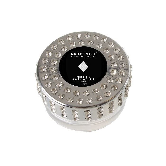NailPerfect Fiber Gel Mellow White 14gr main product photo