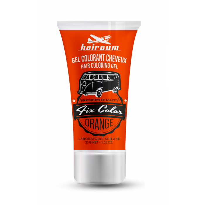 Hairgum Fix Color Gel Orange 30ml main product photo