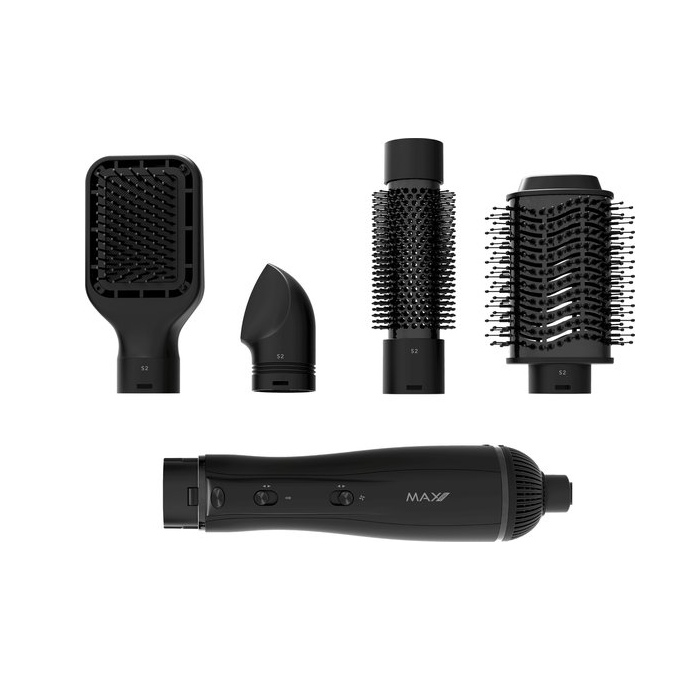 Max Pro Multi Airstyler S2 Zwart 1200W main product photo