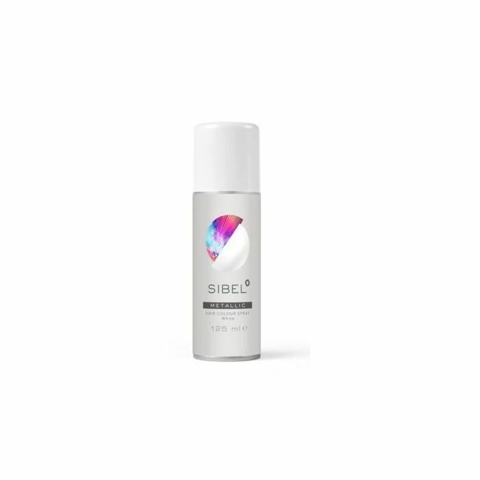 Sibel Kleurspray metaal wit 125ml main product photo