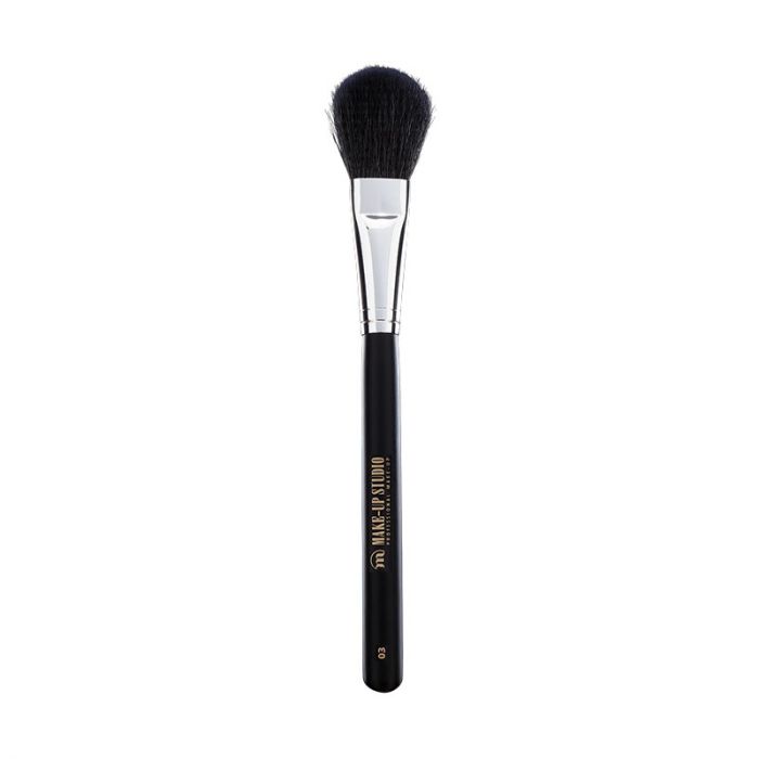 Make-up Studio Nr. 3 Rougepenseel Geitenhaar Plat main product photo
