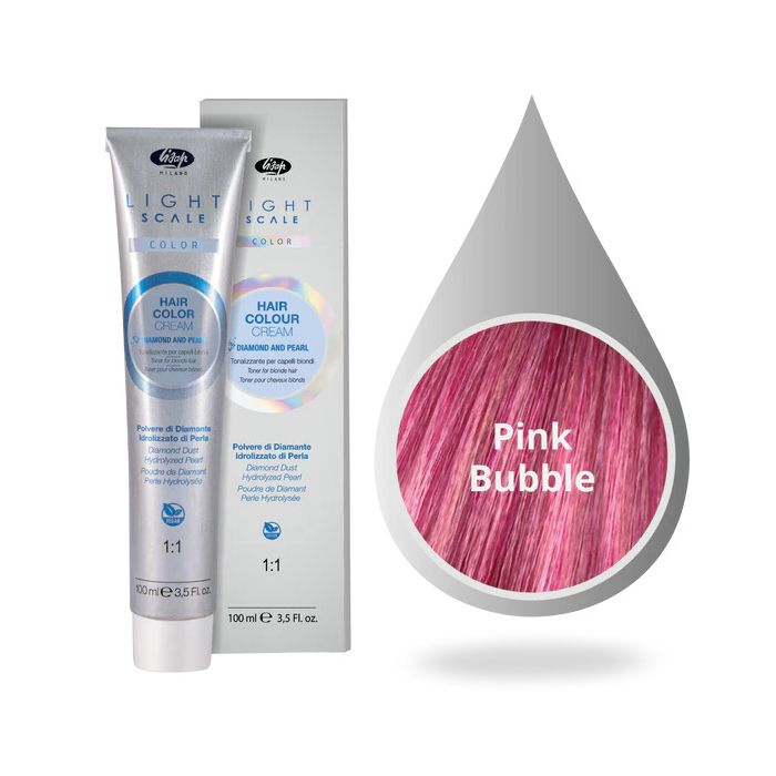 Lisap Light Scale Color Pink Bubble 100ml main product photo