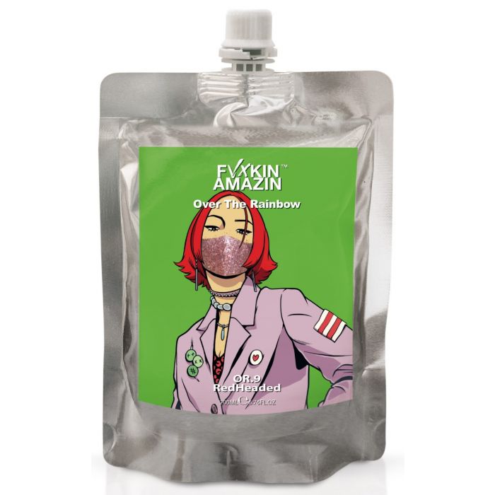 Fvxkin Amazin OVER THE RAINBOW - DIRECT PIGMENT MASK RED HEADED 200 ml main product photo