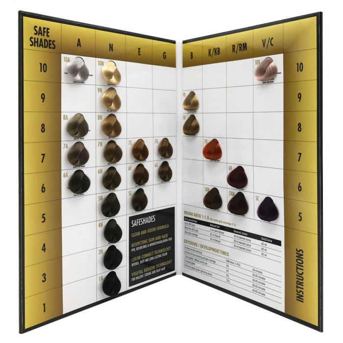 KIS SafeShade Colorchart 1st main product photo