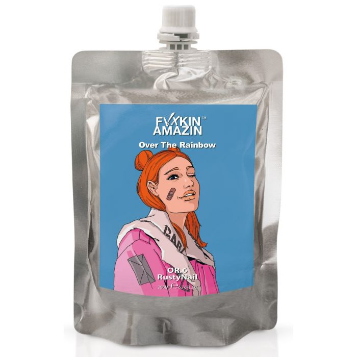 Fvxkin Amazin OVER THE RAINBOW - DIRECT PIGMENT MASK RUSTY NAIL 200 ml main product photo