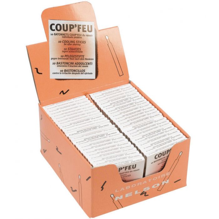 Sibel Coup'Feu display met 48 pakjes bloedstelpende lucifers-wegwerpstokjes 48st main product photo