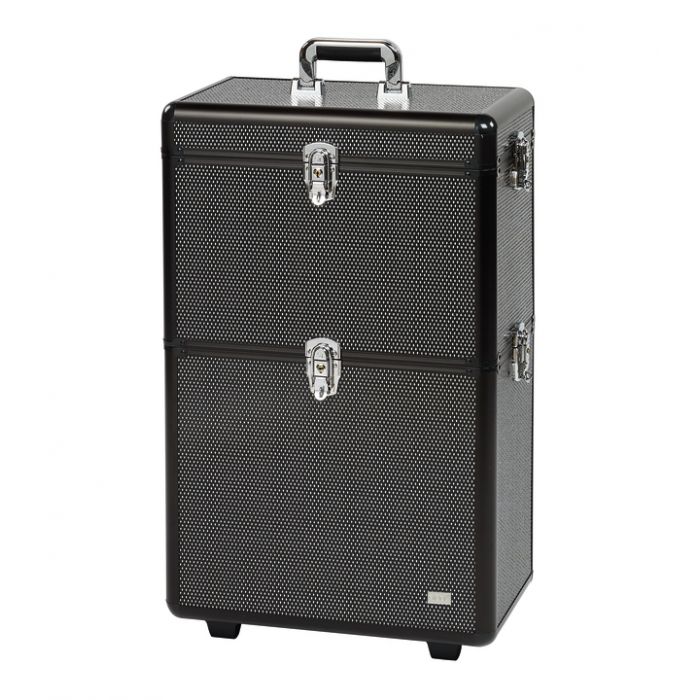 Sibel Strass aluminium koffer zwart XL main product photo