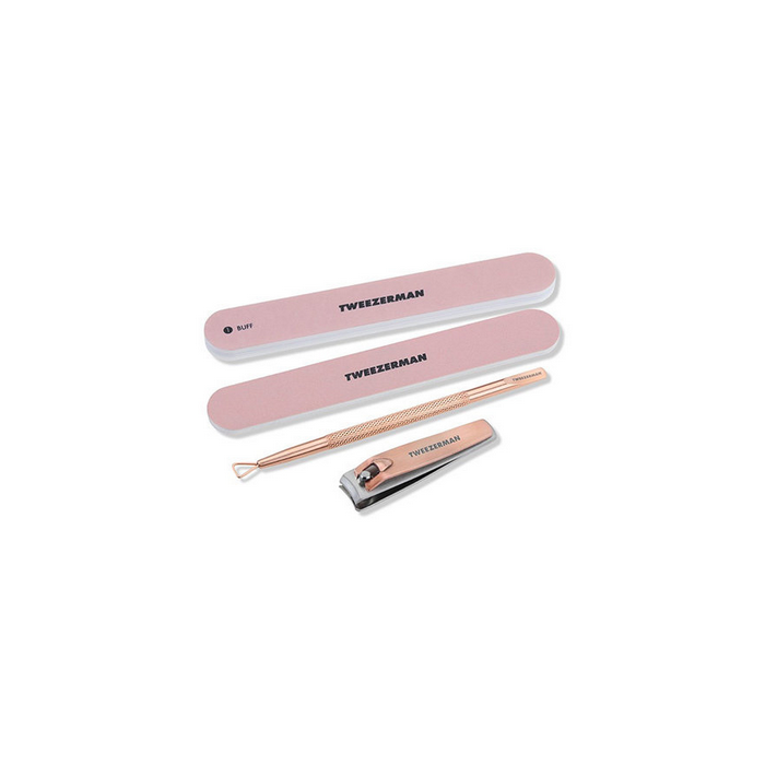 Tweezerman Manicure Kit Rose Gold main product photo
