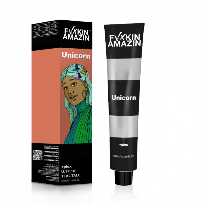 Fvxkin Amazin UNICORN TEAL TALC 100 ml main product photo