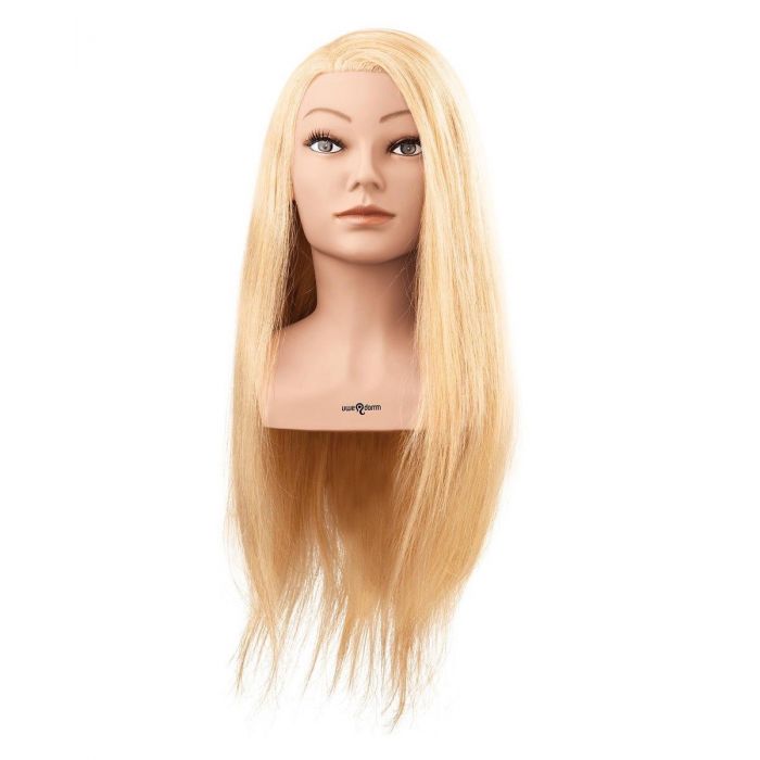 Uwe Damm Oefenhoofd Tessa goudblond 60-65 cm main product photo