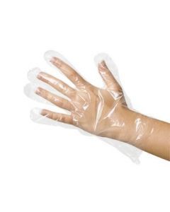 Comair Handschoenen plastic heren clear 100 stuks
