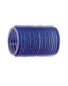 Comair Kleefrollers - blauw 40 mm  12 stuks