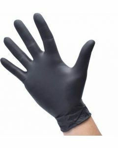 Nitril-Handschoenen poedervrij Maat M Zwart 100st