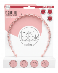 Invisibobble HairHalo Pink Sparkle