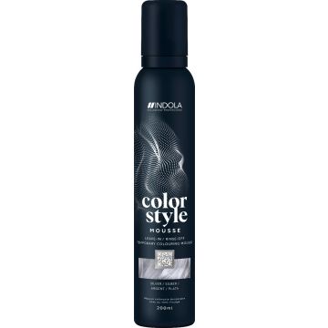 Indola Color Style Mousse Silver 200ml