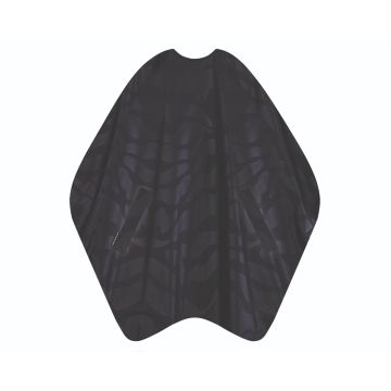 Trend-Design Kapmantel Nano Compact hooks Zwart 135x150cm