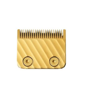 4Artists Barbers's Clipper Set of Blades DLC TI Coating Gold Plated 45mm