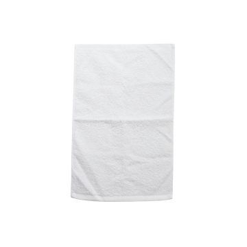 Bobtuo Katoenen Handdoek Mini Wit 28x45cm