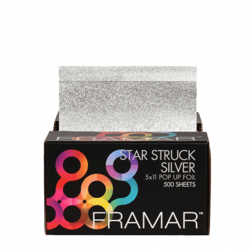 Framar Star Struck Aluminiumfolie 500 Sheets Silver 5x11