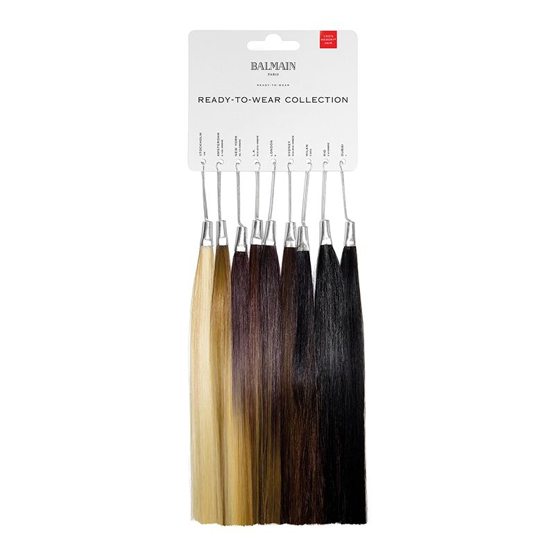 Balmain kleurenring ready-to-wear memory hair