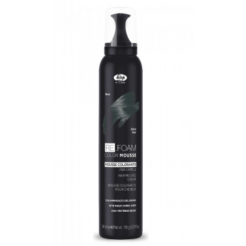 Lisap Re.Foam Color Mousse Zwart 200ml