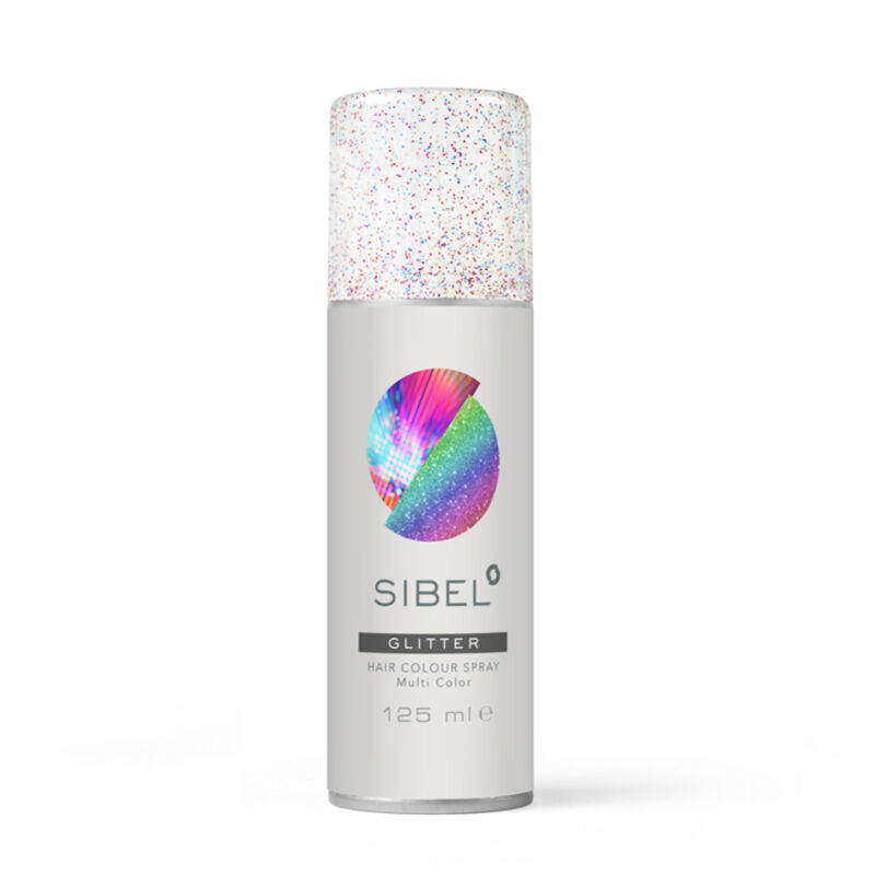 Kleurspray multicolor glitter