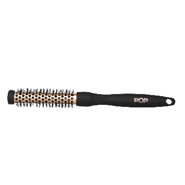 POP POP Ceramic Antistatic Round Brush 16 mm Rosé - zwart 16 mm