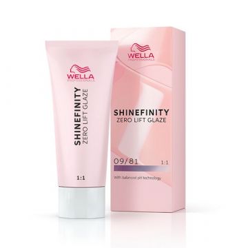 Wella ShineFinity Zero Lift Glaze 09/81 Platinum Opal